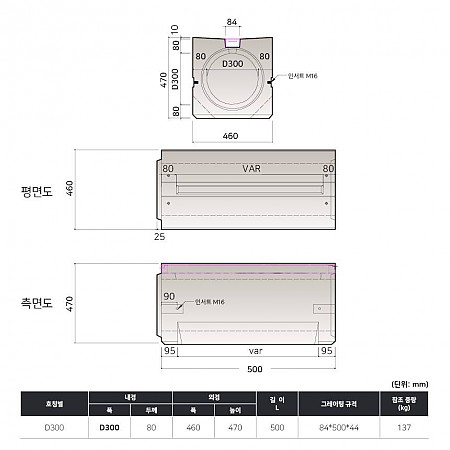 D300 (460*470*500*80T)_0.5M