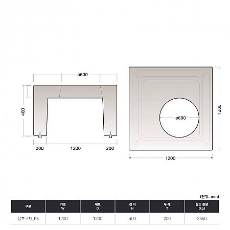 1200*1200*400H*200T_상부구체_KS