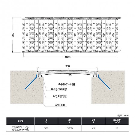 300*1000*45(국산)_빗살무늬_볼트연결식